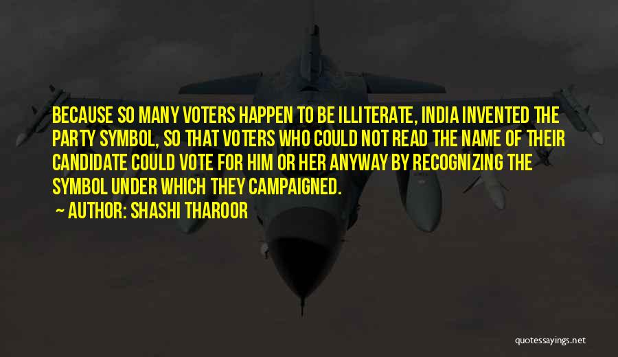 Vote In India Quotes By Shashi Tharoor