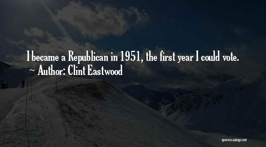 Vote Quotes By Clint Eastwood