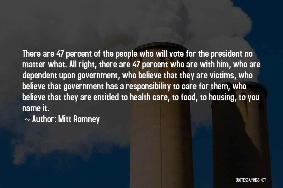 Vote Quotes By Mitt Romney