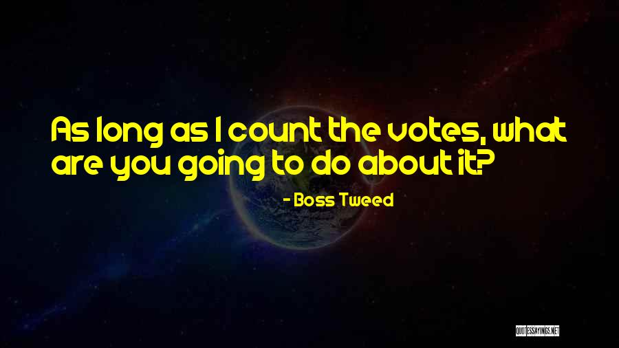 Votes As Quotes By Boss Tweed Votes As Quotes By Boss Tweed