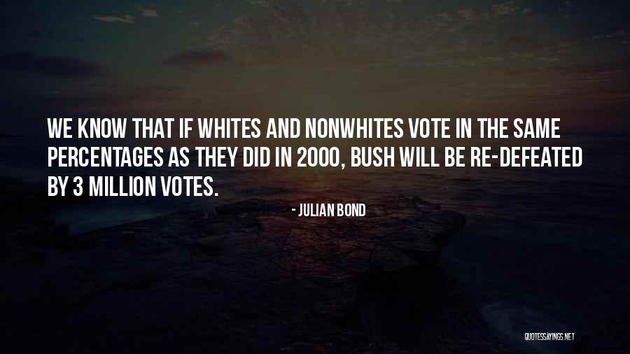 Votes As Quotes By Julian Bond Votes As Quotes By Julian Bond