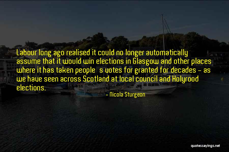 Votes As Quotes By Nicola Sturgeon Votes As Quotes By Nicola Sturgeon