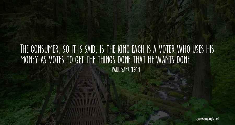 Votes As Quotes By Paul Samuelson Votes As Quotes By Paul Samuelson