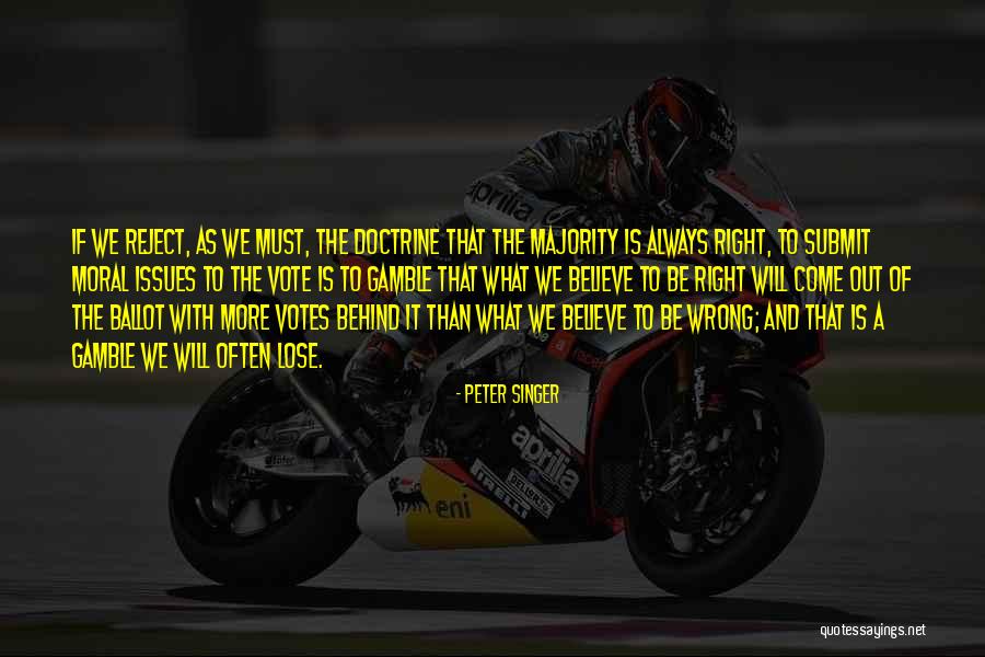 Votes As Quotes By Peter Singer Votes As Quotes By Peter Singer