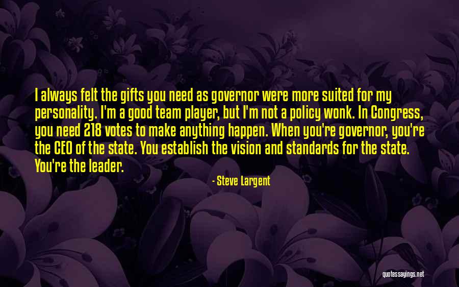 Votes As Quotes By Steve Largent Votes As Quotes By Steve Largent