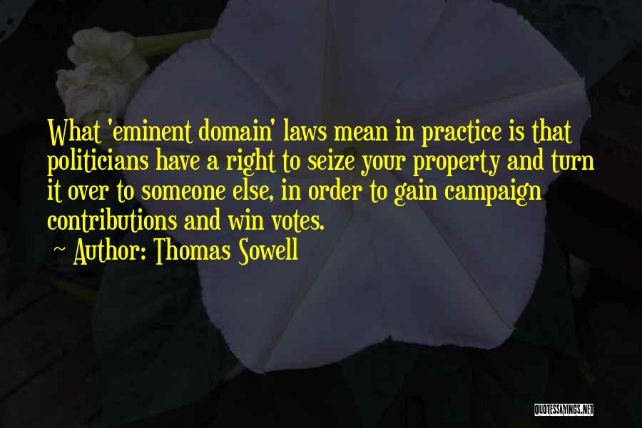 Votes Quotes By Thomas Sowell