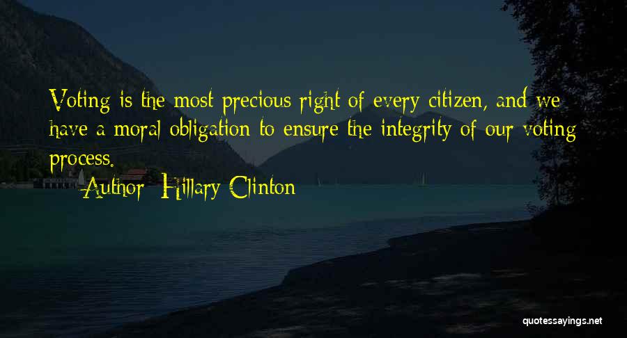 Voting Hillary Clinton Quotes By Hillary Clinton