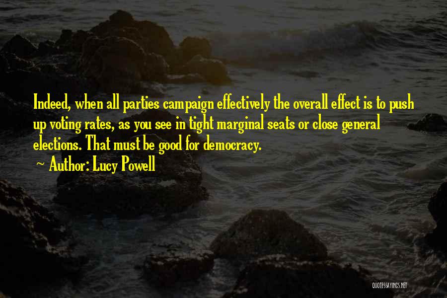 Voting In Elections Quotes By Lucy Powell