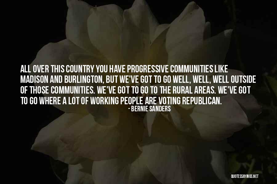 Voting Republican Quotes By Bernie Sanders