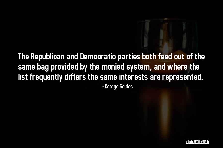 Voting Republican Quotes By George Seldes