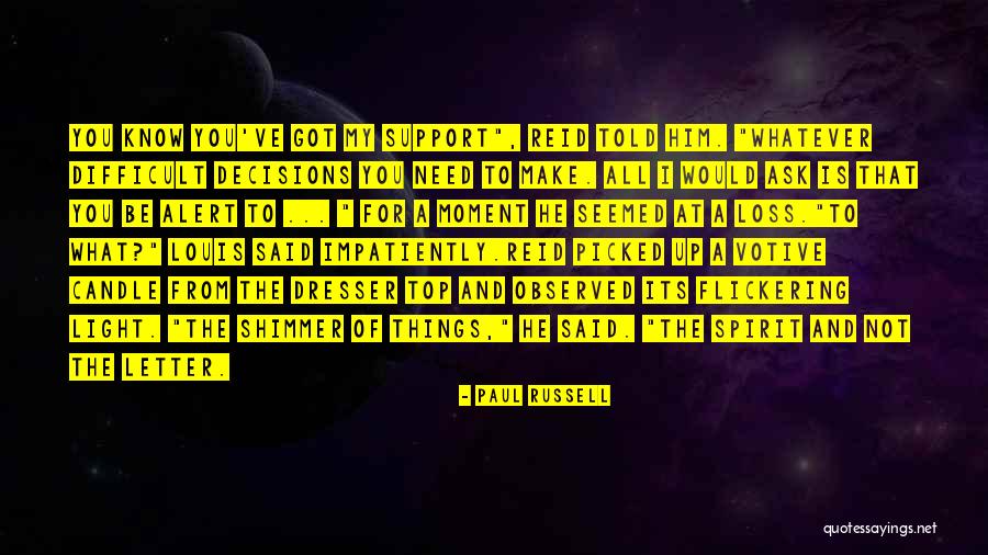 Votive Quotes By Paul Russell Votive Quotes By Paul Russell