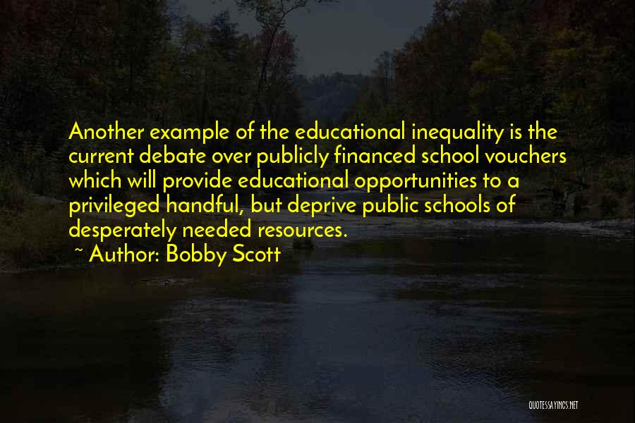 Vouchers Quotes By Bobby Scott