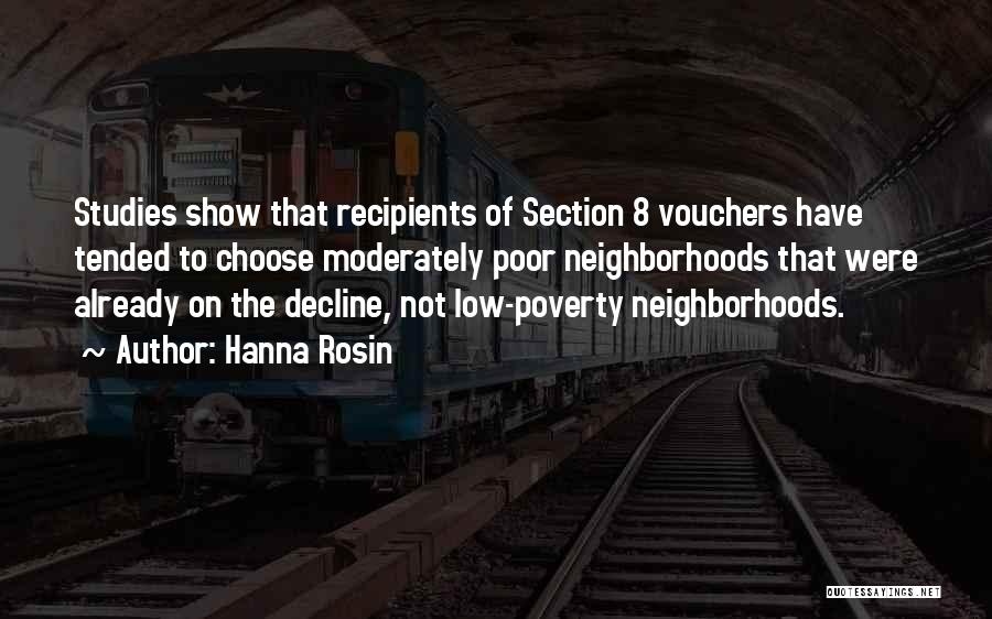 Vouchers Quotes By Hanna Rosin