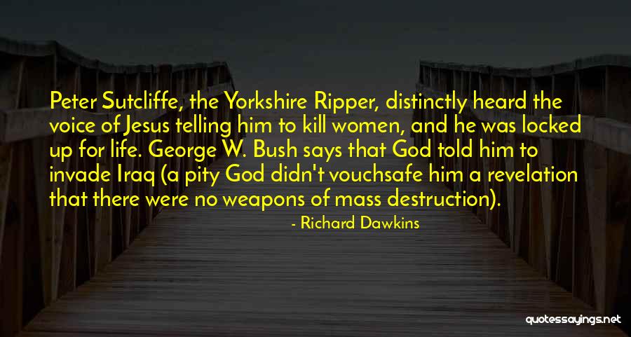 Vouchsafe Quotes By Richard Dawkins