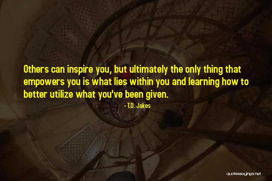 Voulais En Quotes By T.D. Jakes Voulais En Quotes By T.D. Jakes