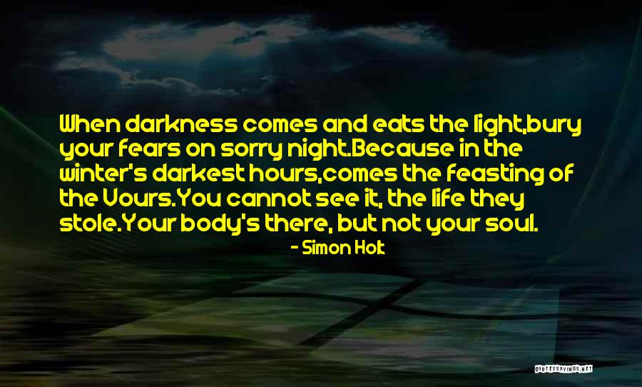 Vours Quotes By Simon Holt Vours Quotes By Simon Holt