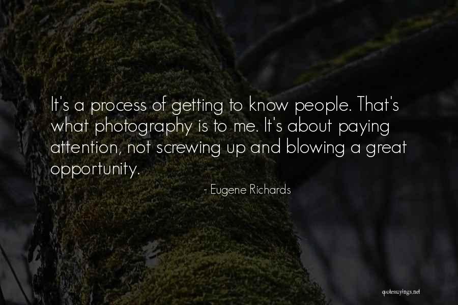 Voutsa Maria Quotes By Eugene Richards Voutsa Maria Quotes By Eugene Richards