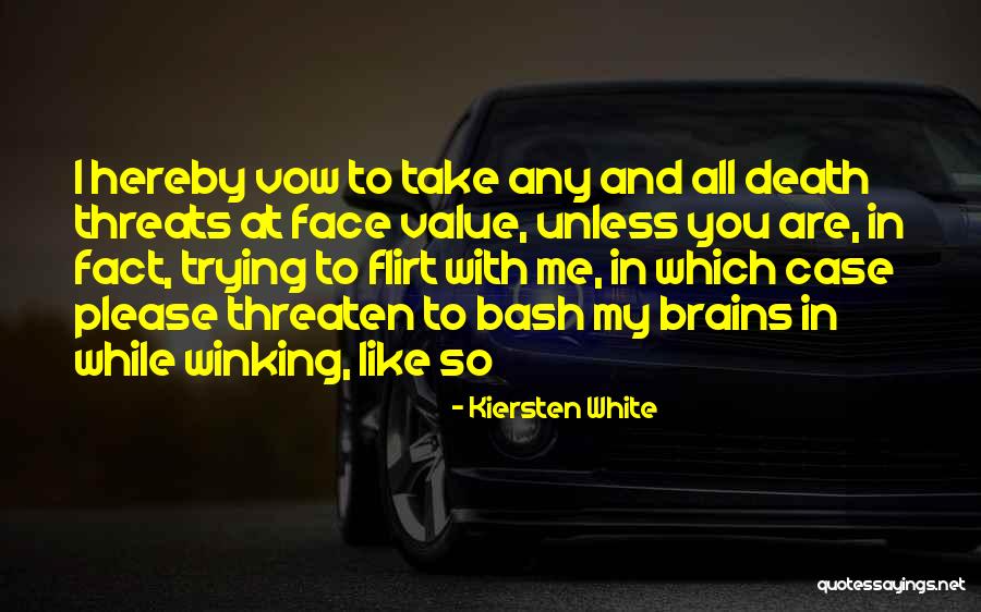 Vow Quotes By Kiersten White Vow Quotes By Kiersten White