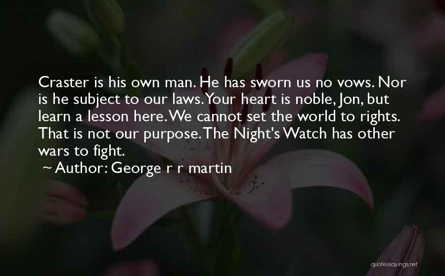 Vows Quotes By George R R Martin