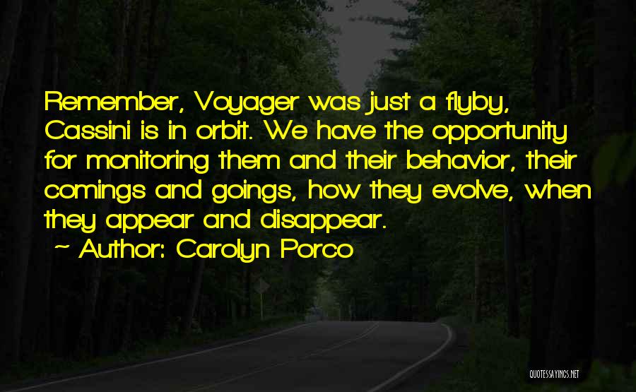 Voyager Q Quotes By Carolyn Porco