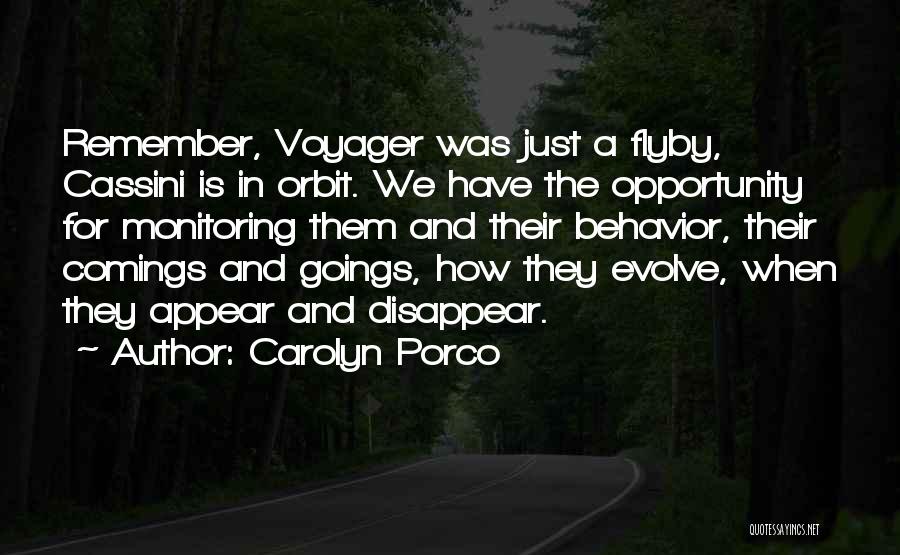 Voyager Quotes By Carolyn Porco