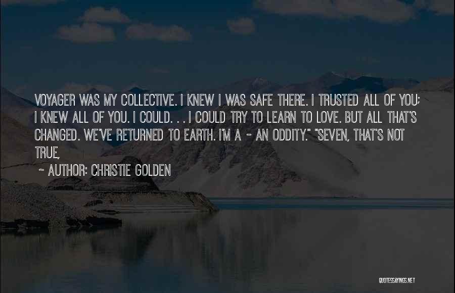Voyager Quotes By Christie Golden