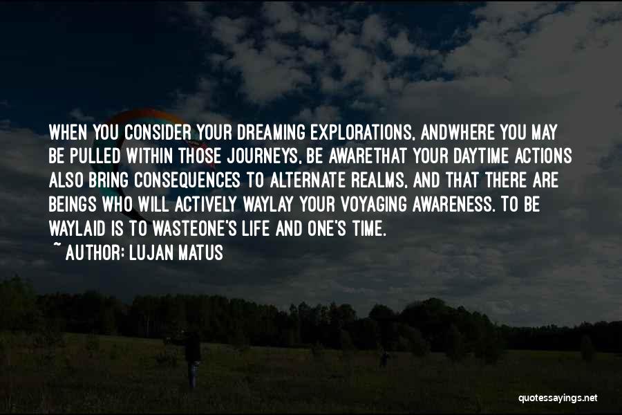 Voyaging Quotes By Lujan Matus