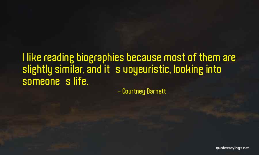 Voyeuristic Quotes By Courtney Barnett Voyeuristic Quotes By Courtney Barnett