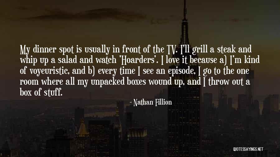 Voyeuristic Quotes By Nathan Fillion Voyeuristic Quotes By Nathan Fillion
