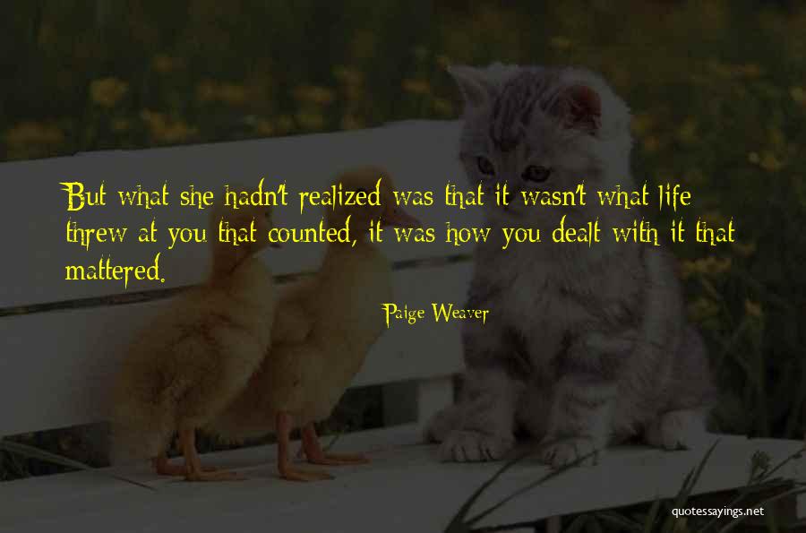 Vranich Quotes By Paige Weaver Vranich Quotes By Paige Weaver