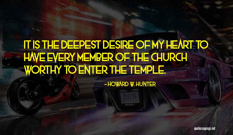 Vromans Quotes By Howard W. Hunter Vromans Quotes By Howard W. Hunter