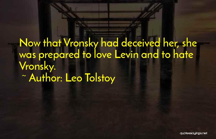 Vronsky Quotes By Leo Tolstoy