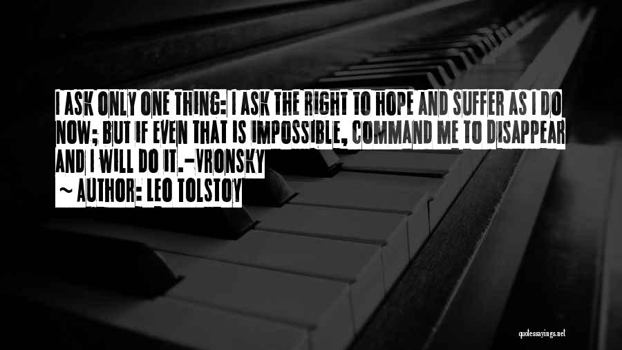 Vronsky Quotes By Leo Tolstoy