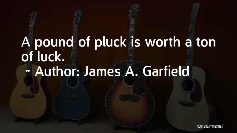 Vrteti Psem V Znam Quotes By James A. Garfield