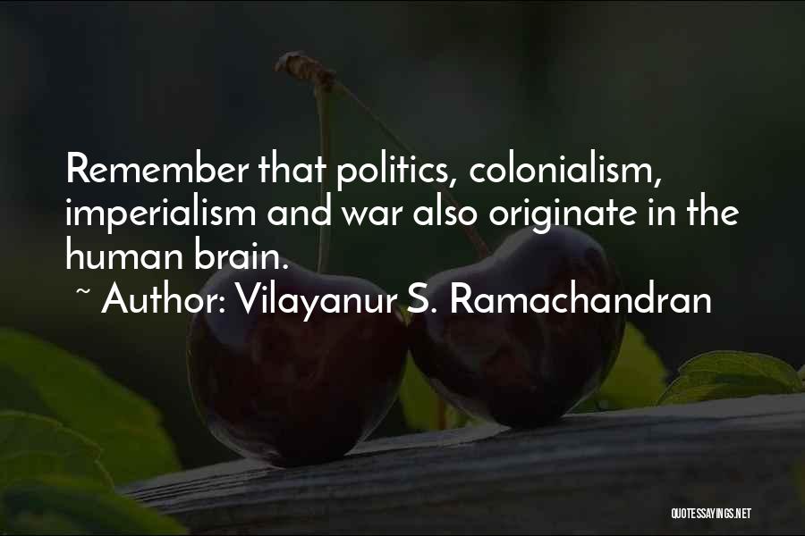 Vs Ramachandran Quotes By Vilayanur S. Ramachandran