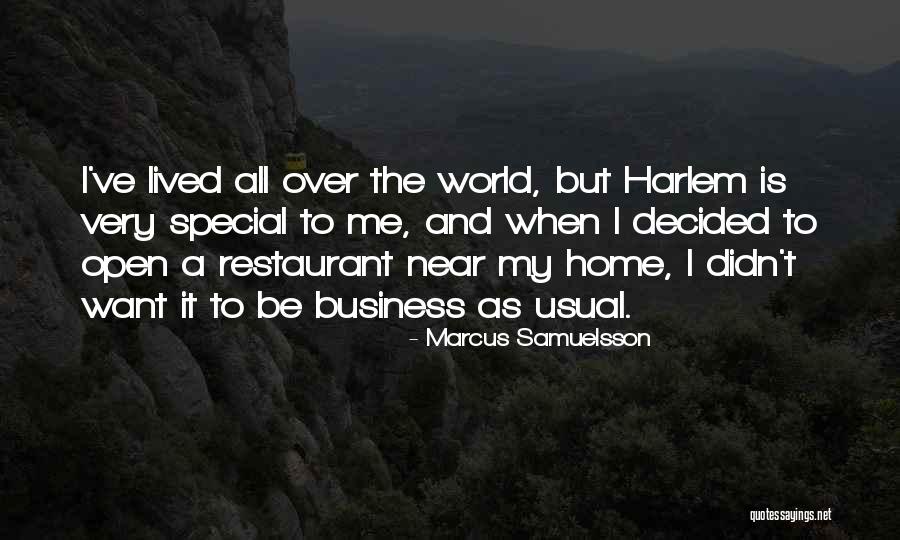 Vuelvo Pronto Quotes By Marcus Samuelsson Vuelvo Pronto Quotes By Marcus Samuelsson