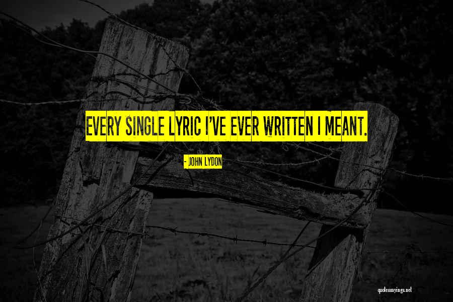 Vuestro And Vuestra Quotes By John Lydon Vuestro And Vuestra Quotes By John Lydon