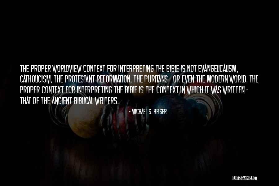 Vukcevic Braga Quotes By Michael S. Heiser Vukcevic Braga Quotes By Michael S. Heiser