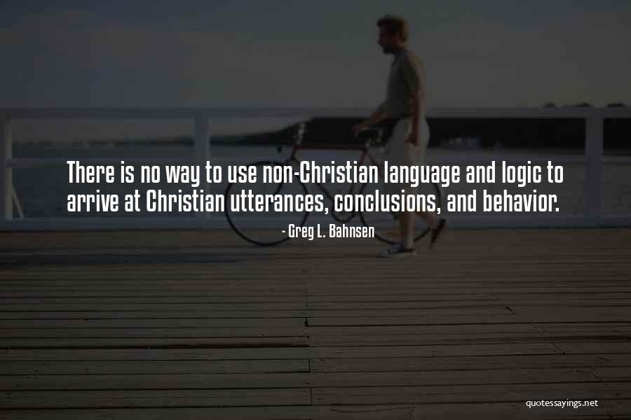Vuksa Quotes By Greg L. Bahnsen Vuksa Quotes By Greg L. Bahnsen