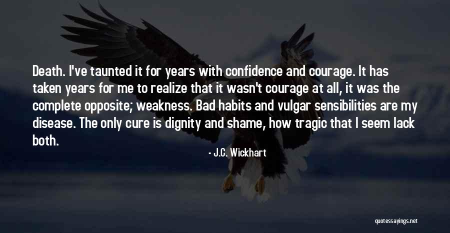 Vulgar Humor Quotes By J.C. Wickhart