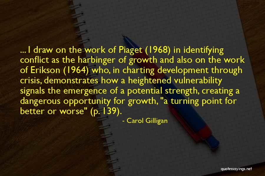 Vulnerability And Growth Quotes By Carol Gilligan Vulnerability And Growth Quotes By Carol Gilligan