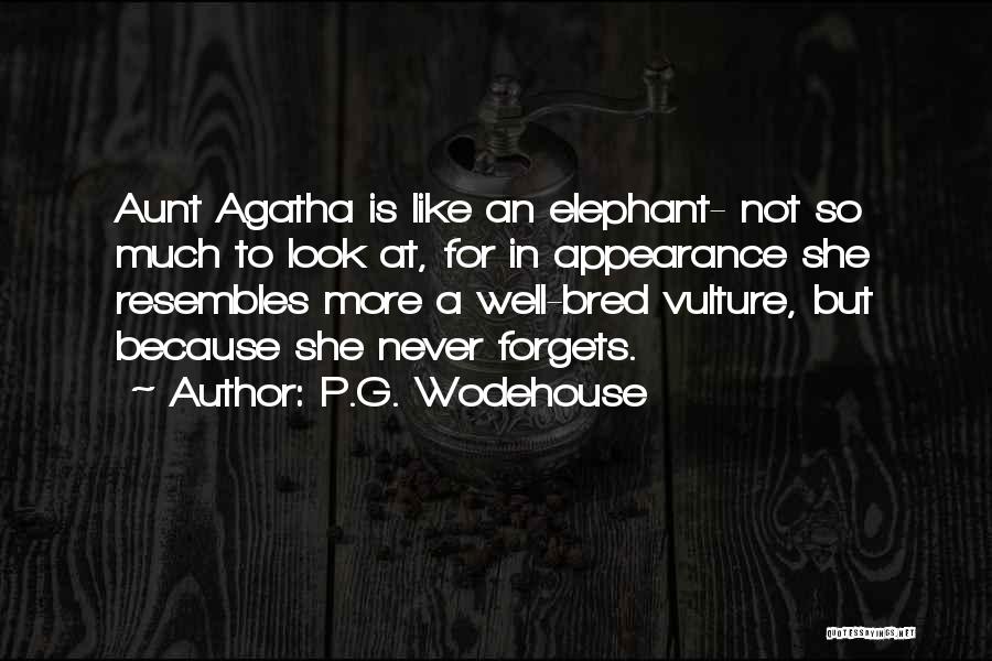 Vulture Quotes By P.G. Wodehouse