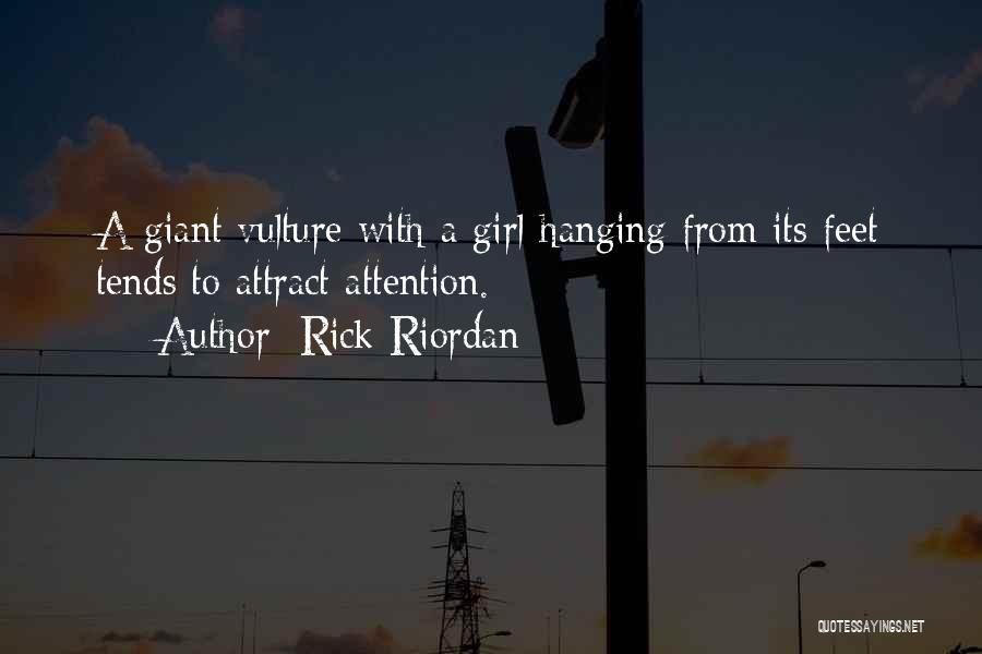 Vulture Quotes By Rick Riordan