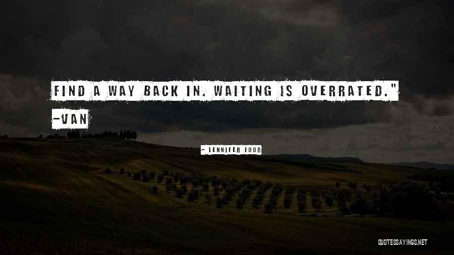 Vumoo Quotes By Jennifer Foor