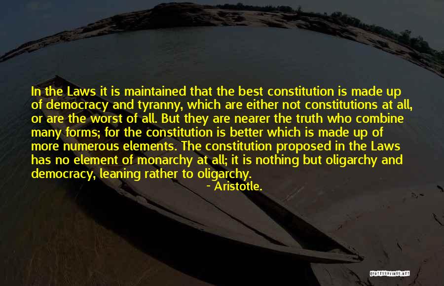 Vuren Balken Quotes By Aristotle.