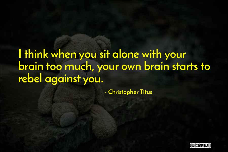 Vvel Infiniti Quotes By Christopher Titus Vvel Infiniti Quotes By Christopher Titus