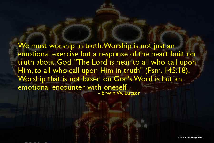 Vzd Lenosti Quotes By Erwin W. Lutzer Vzd Lenosti Quotes By Erwin W. Lutzer