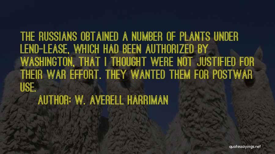 W. Averell Harriman Quotes 1524933