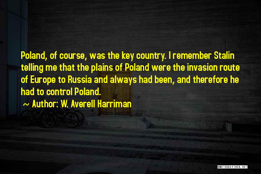 W. Averell Harriman Quotes 1604579