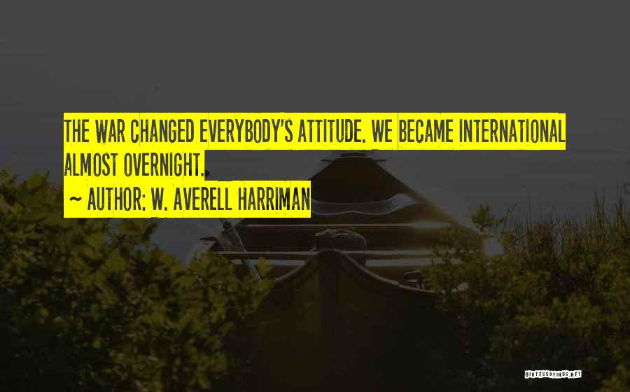 W. Averell Harriman Quotes 789427